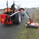 Trituradora desbrozadora de brazo para tractor 3 en 1 camino (opcional excavadora ahoyadora)